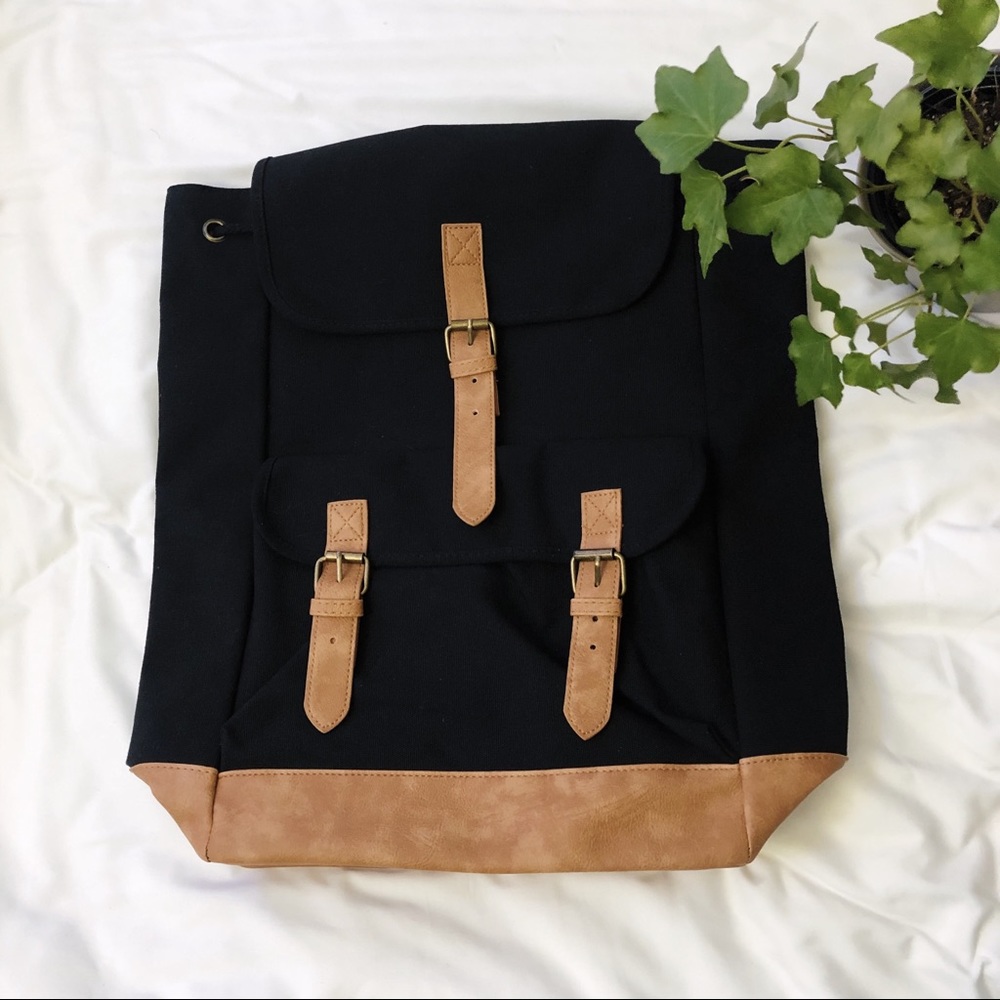 🍃🤍DSW Canvas Drawstring Backpack🤍🍃